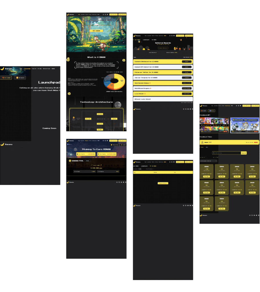 Banana or BRC token development