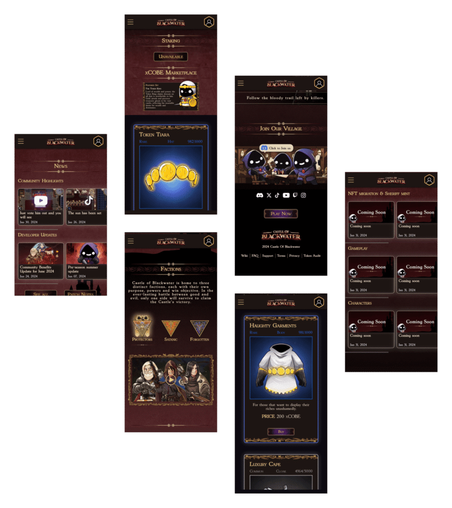 Development of Castle of Blackwater