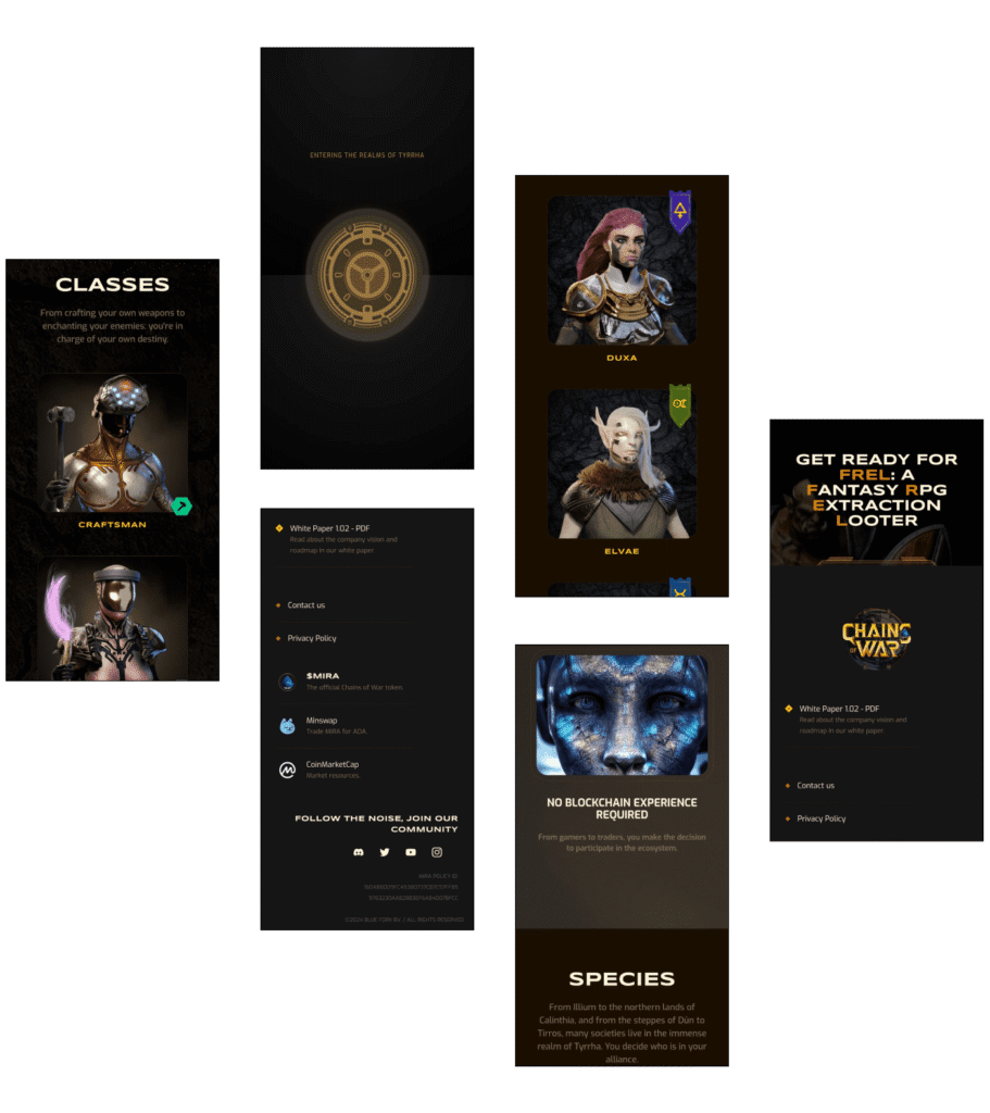 Chains of War Development