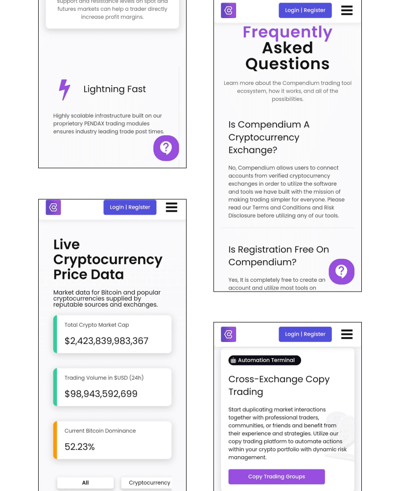 Compendium Project & Results