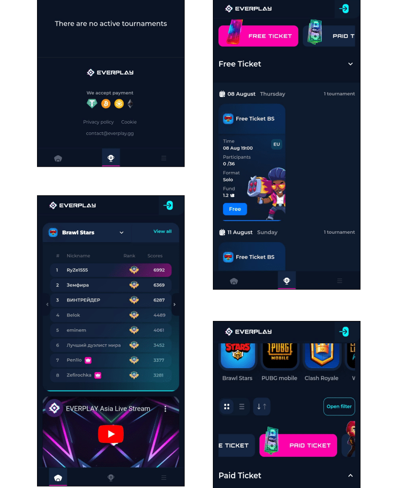 everplay Project & Results