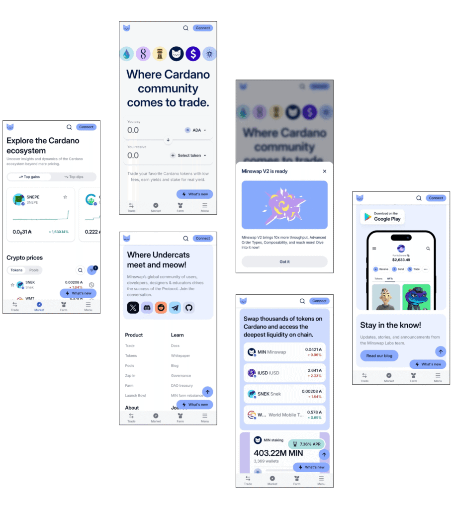 Minswap Decentralized Exchange