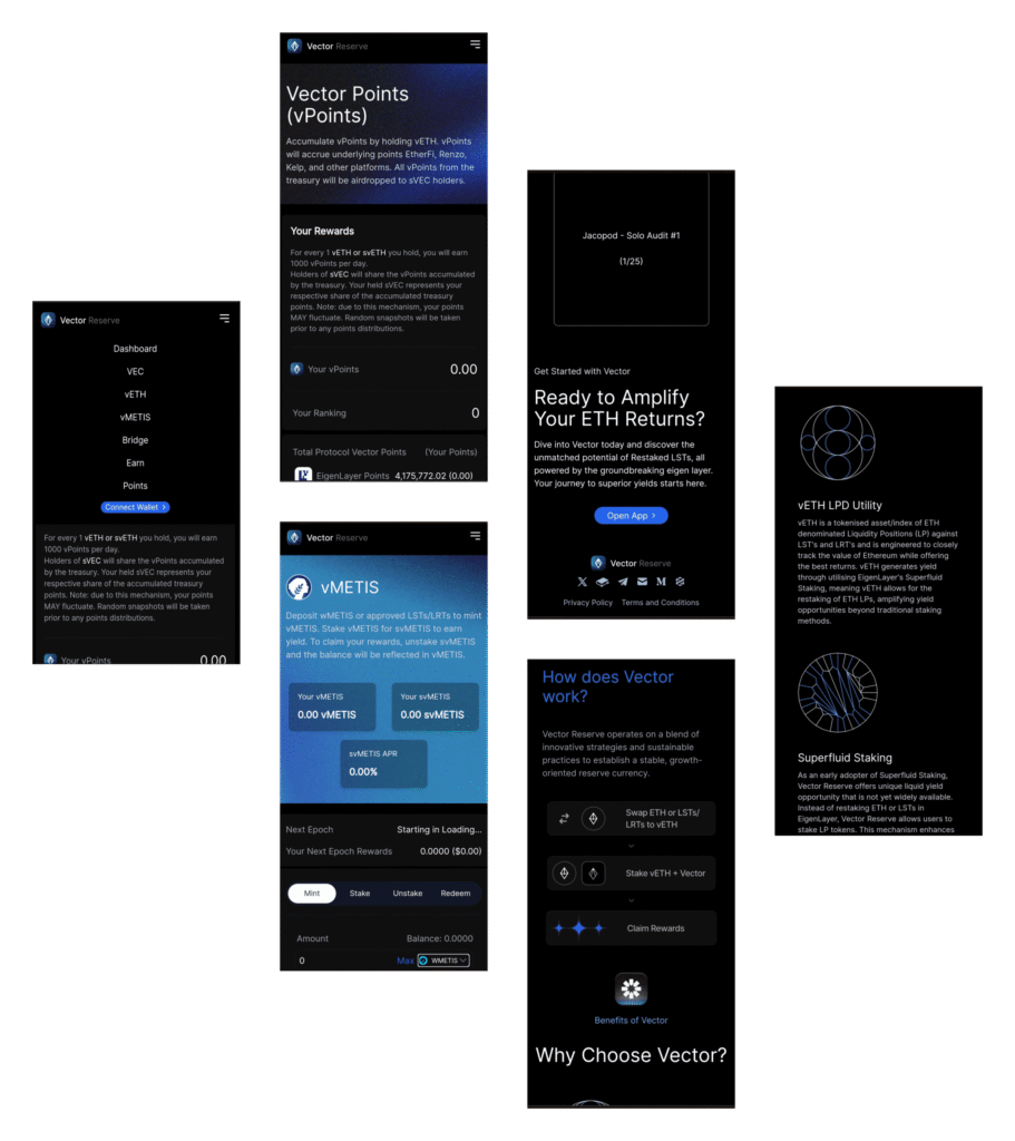vETH Token development
