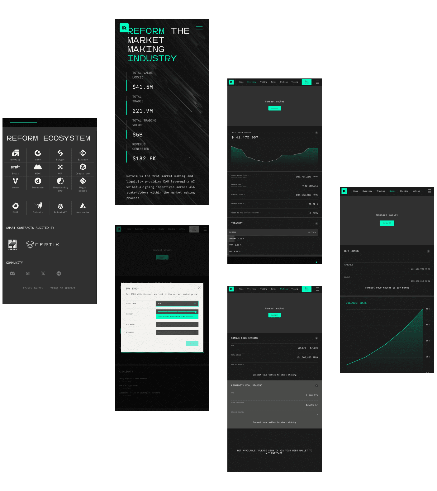 Reform Market Making More screens