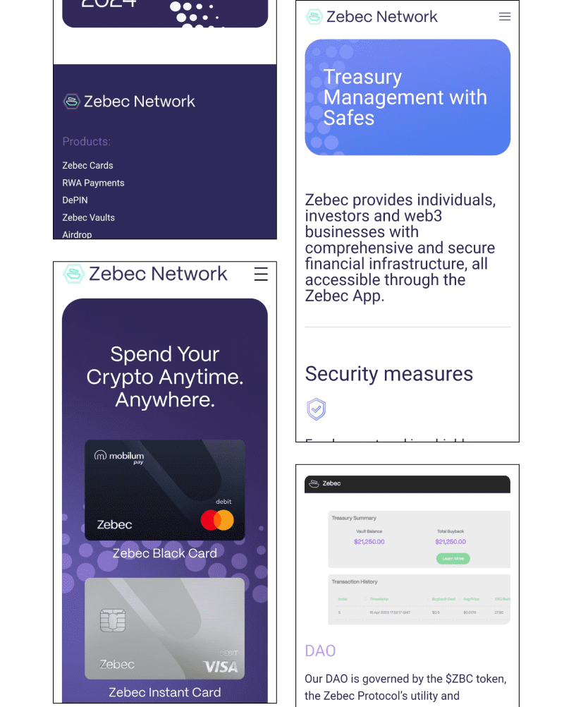 Zebec Network challenges