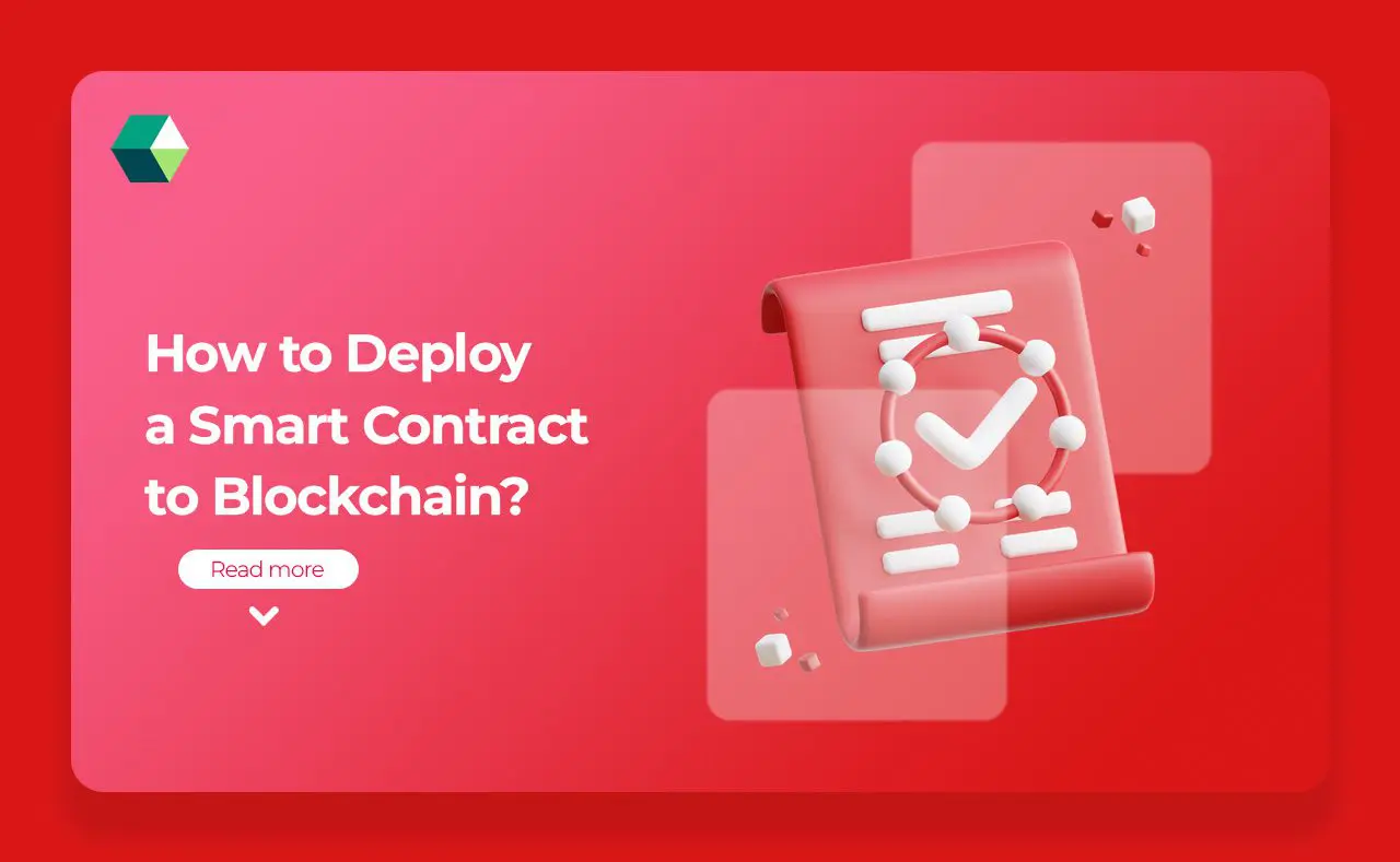 smart contract deploy to blockchain