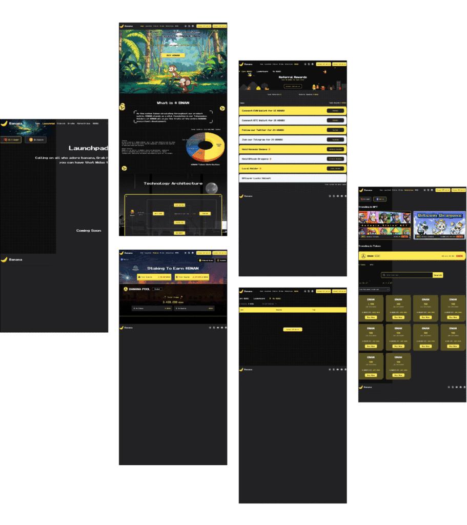 Banana More Screens