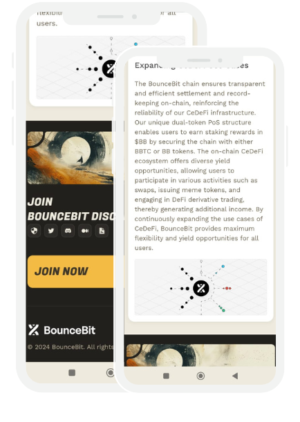 BounceBit Blockchain Client Requirement
