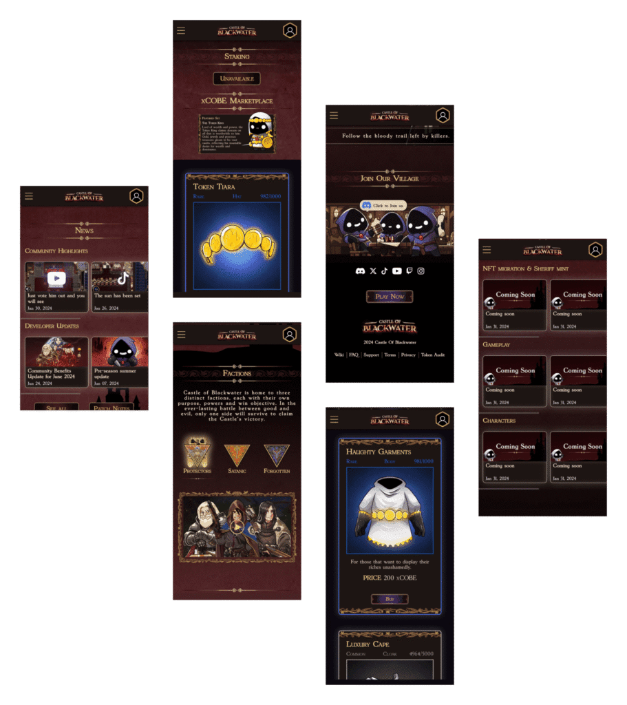 Development of Castle of Blackwater