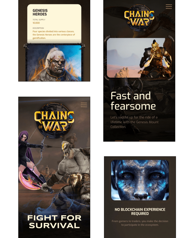Chains of War Challenges