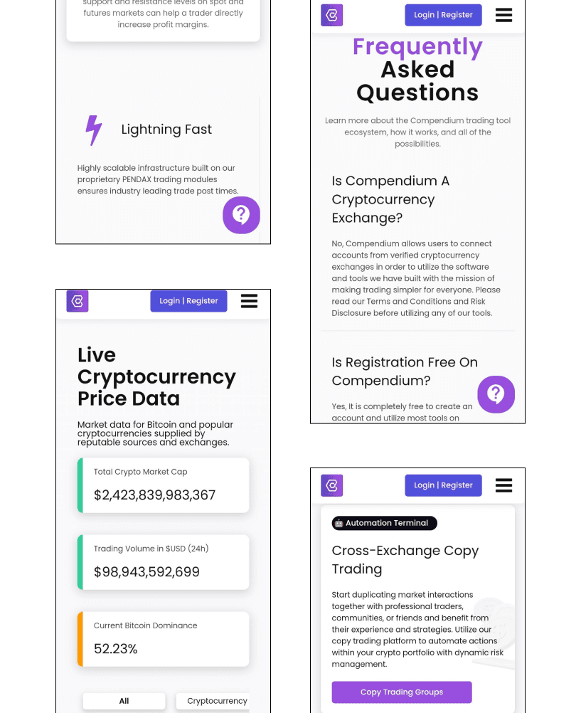 Compendium Project & Results