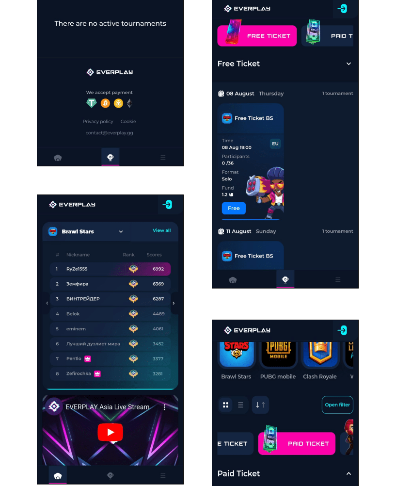 Everplay Project & Results