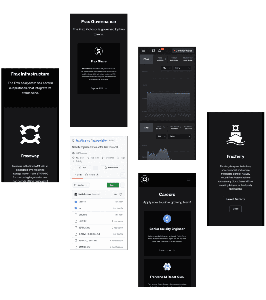 Frax Finance Development