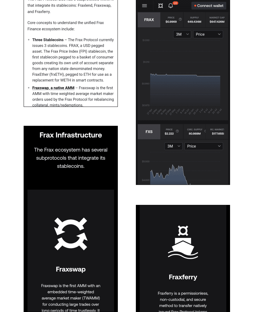 Frax Finance Project Approach
