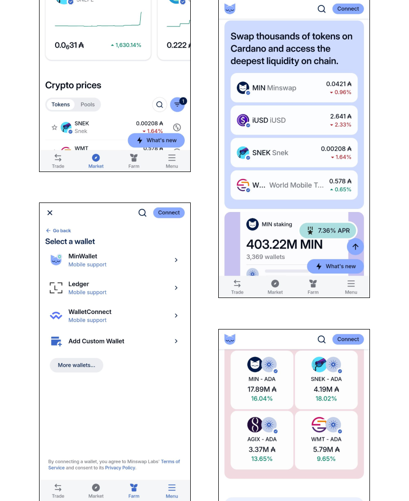Minswap Decentralized Exchange Challenge