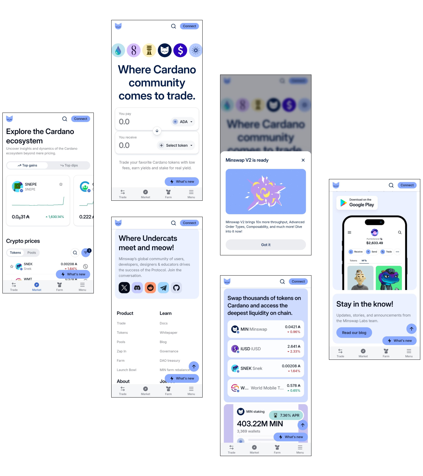 Minswap Decentralized Exchange