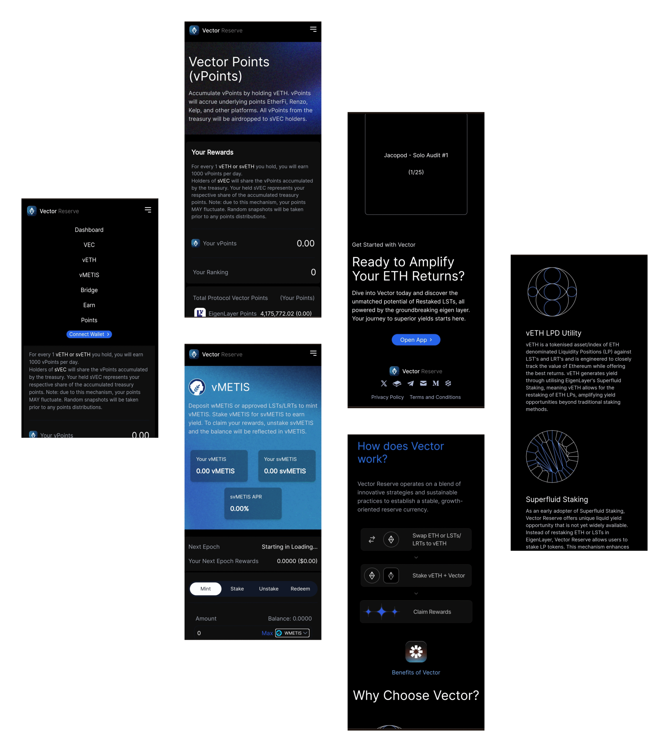vETH Token development