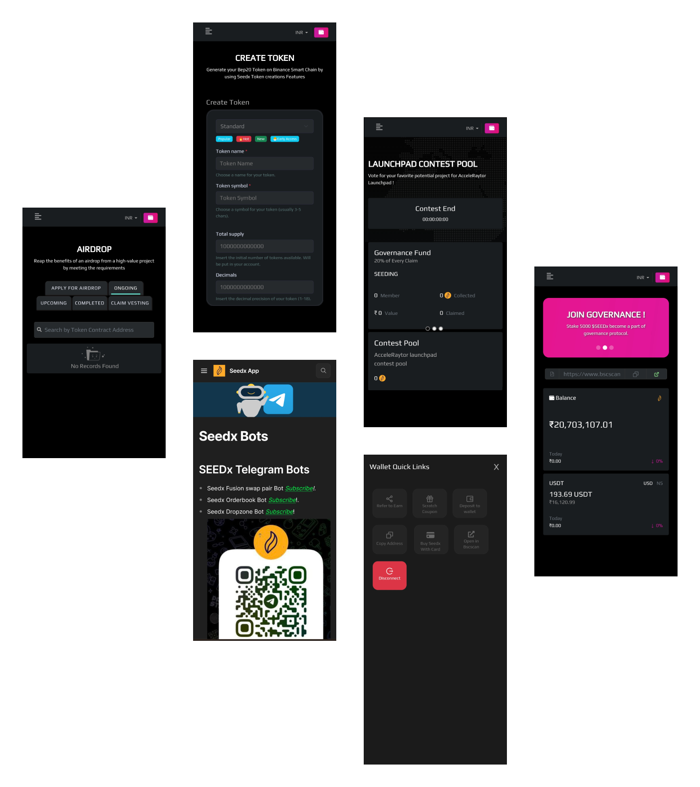 Seedx Decentralised Exchange