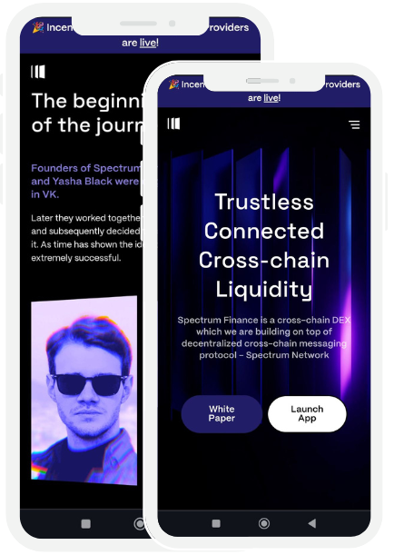 Spectrum Finance Cross-Chain Client Requirement