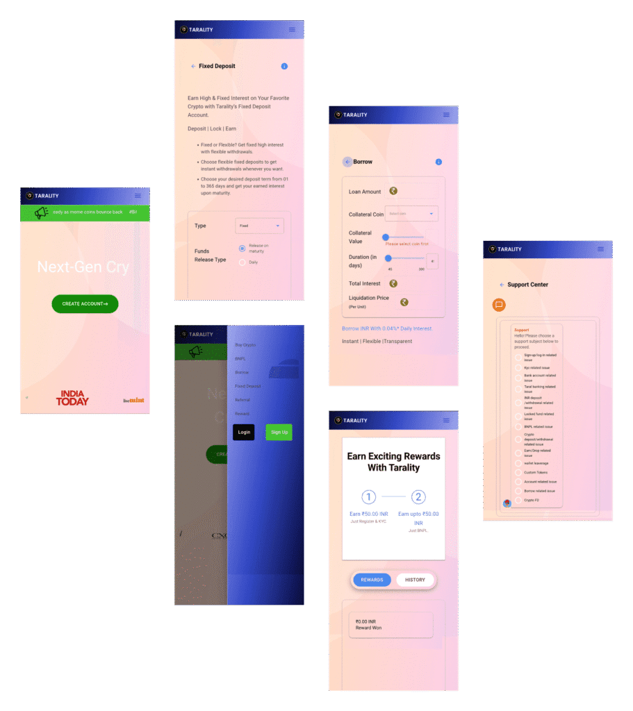 Tarality Cryptocurrency Platform