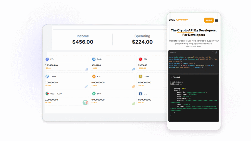 Crypto Payment Gateway