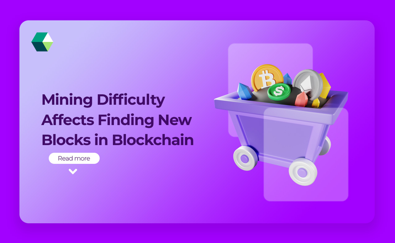 Mining Difficulty Affects Finding New Blocks in Blockchain