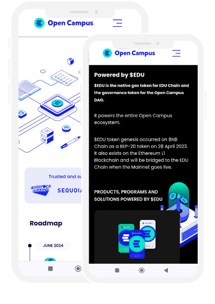 Open Campus Blockchain Client Requirements