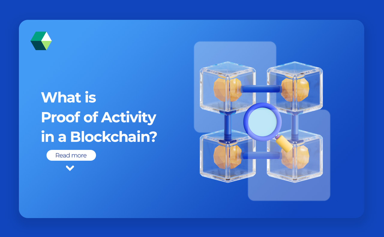 What is proof of activity in a blockchain?