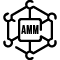 AMM DEX Aggregator ICON