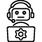 Continuous Bot Support Icon