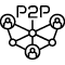 Peer-to-Peer Exchange Icon