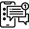 SMS Notification ICON