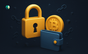 Beginner investor managing crypto securely with a custodial wallets.