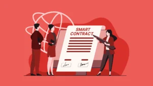 Smart contract bringing trust and automation to blockchain transactions